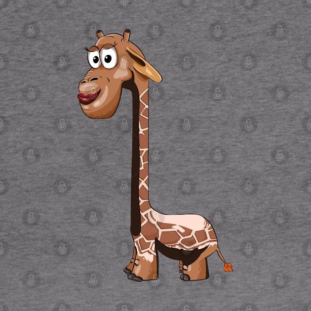 Giraffe Funny by Mako Design 